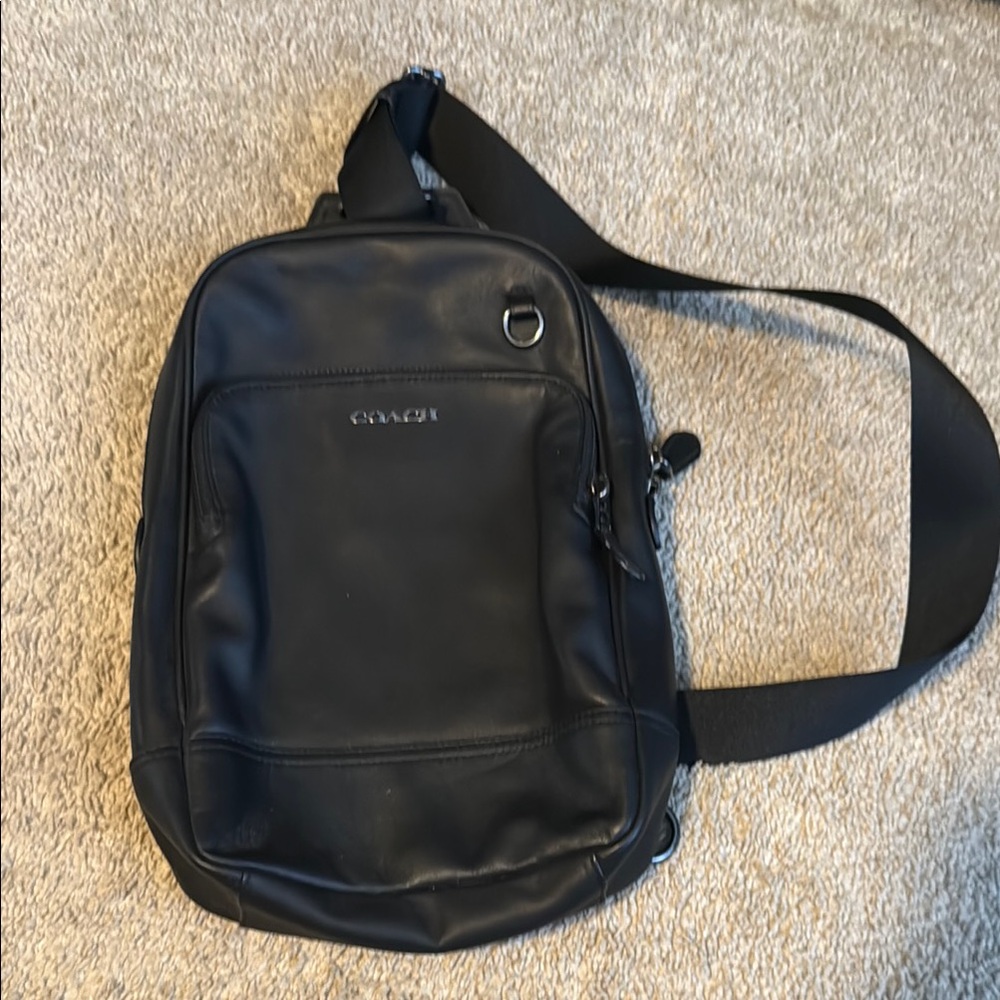 Coach Black Sling bag